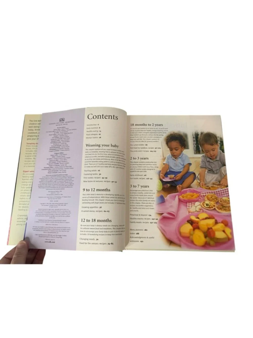 Annabel Karmel First Meals Cookbook Baby Toddler Food Recipes Healthy Eating DK